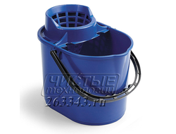 FILMOP Ведро 12 л. с решеткой-отжимом для резьбовых мопов (Италия)
