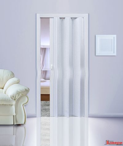 Дверь &quot;Гармошка&quot; серый ясень