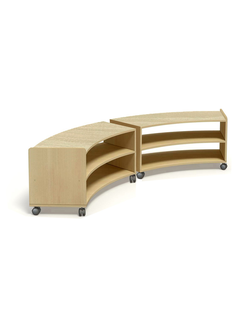 СТЕЛЛАЖ-РАЗДЕЛИТЕЛЬ 14 ОДНА ПОЛКА (ИЗ 2-Х ТУМБ)