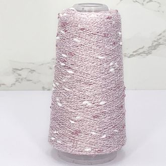 Розовый люрекс арт.18  Узелковый люрекс 50г / 700м