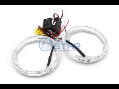 Светодиодные кольца LED Cree - 115мм, с драйвером (комплект, 2шт)