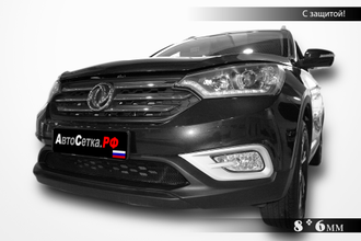 Premium защита радиатора для Dongfeng DFM AX7 (2019-2021)