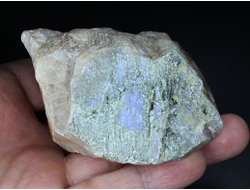 Беломорит (плагиоклаз), необработанный "дикий" образец, Карелия (70*63*40 мм, 316 г) №26372