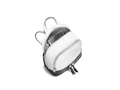 Рюкзак женский Michael Kors Rhea (черно-белый)