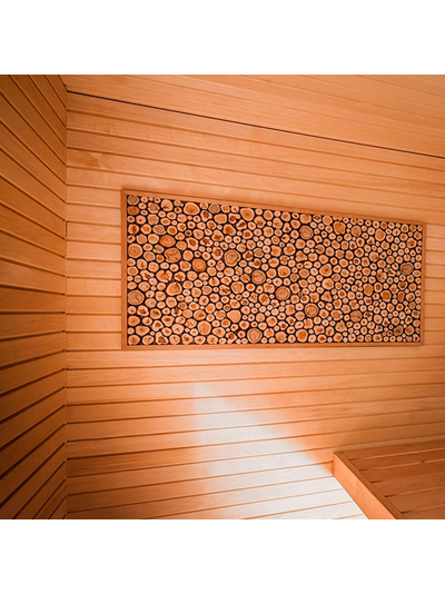 Панно из можжевельника 600 х 200