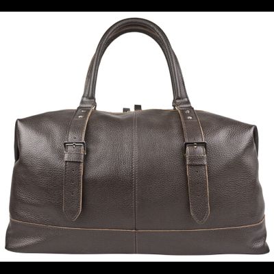 Кожаная дорожная сумка Campora brown (арт. 4019-04)