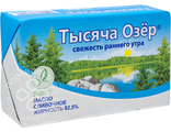 Масло сливочное &quot;Тысяча озёр&quot; 400 гр.