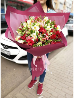 Букет из альстромерий №2