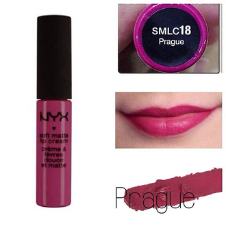 Стойкая жидкая матовая помада NYX Soft Matte Lip Cream 18 Рrague (Прага)