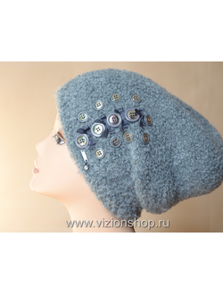 модная пушистая шапка зима 2019 Италия Визио Оренбург фото итальянских шапок и беретов