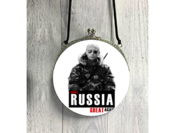 Сумка круглая Путин, Россия №22