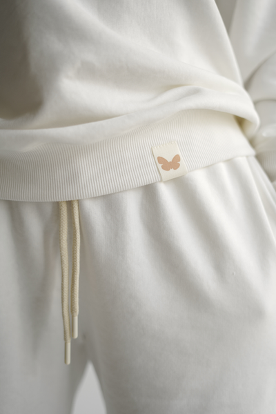 ШОРТЫ УНИСЕКС "ПРИЯТНО" БЕЛЫЕ