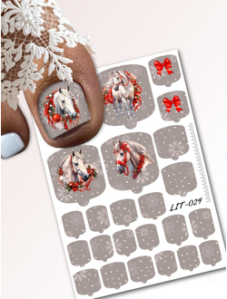 Мини пленки для педикюра LIT-029