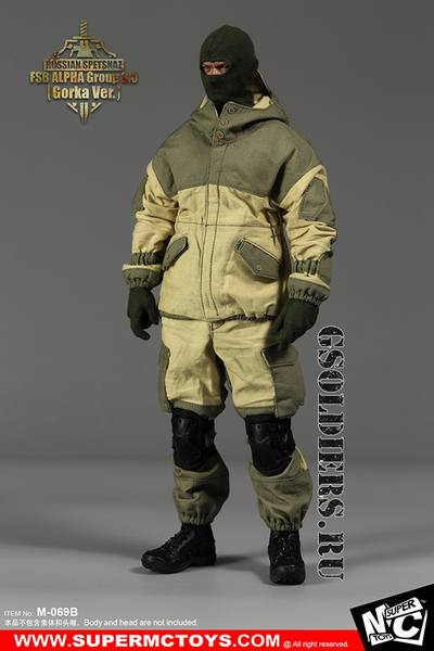 Спецназ "Альфа" - КОЛЛЕКЦИОННАЯ ФИГУРКА 1/6 Russian Spetsnaz - FSB Alfa Group 3.0 Gorka Ver. (M-069 B) - SUPER MC TOYS