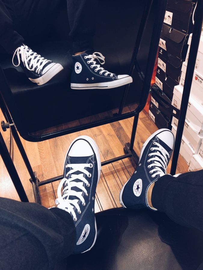 Заказать Кеды Converse All Star cиние в интернет-магазине Конверс