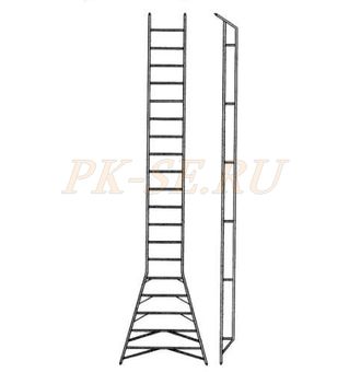 Лестница переносная разборная ЛПРп