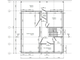 Одноэтажный каркасный дом с мансардой с тремя спальнями 92м² (SK16)