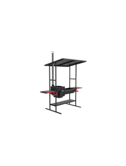 Печь-мангал Искандер-400 "Инклайн Эйр" NEW