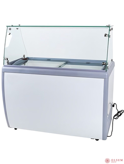 Витрина для мороженого Hurakan HKN-ICSU360