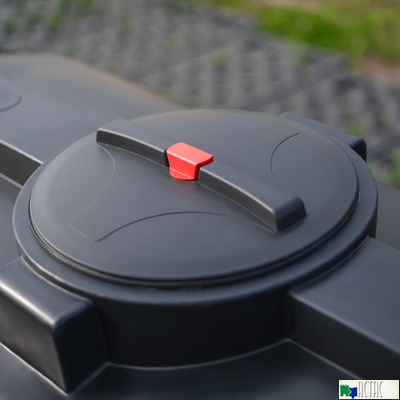 Емкость Экопром S 2000 л черная