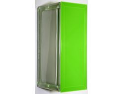Тоцевой элемент, заглушка для угла стеклоблока 19x19 "Зеленый"