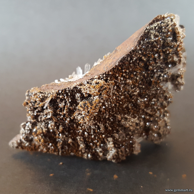 Гемиморфит на лимоните. Мексика. 69*51*27мм