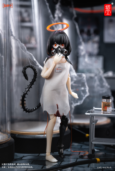 Девочка-киборг (с маской) - Коллекционная фигурка 1/12 SCALE three wise monkeys 03 speak no evil (06975212920412) - Snail Shell