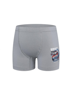 Трусы боксеры для мальчиков Baykar - 3338 серый