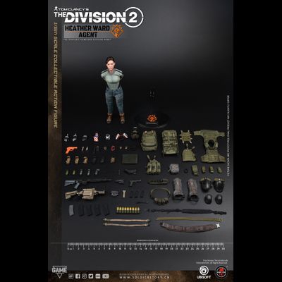 Агент Хизер Уорд (The Division 2) - Коллекционная фигурка 1/6 - Ubisoft The Division 2 Heather Ward Agent (SSG009) -  SOLDIER STORY