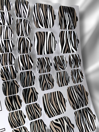 Пленки для педикюра с фольгой VIP-083