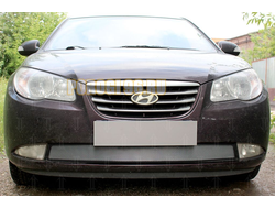 Защита радиатора Hyundai Elantra IV (HD) 2006-2010 chrome