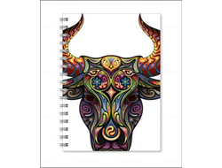 Тетрадь с символикой "Быка" №5
