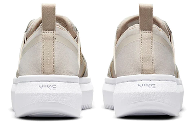 На платформе найки купить не дорого Кроссовки Nike Court Vision Alta Cream женские CW6536-200