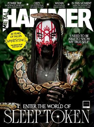 Metal Hammer UK Magazine December 2023 Sleep Token Cover, Иностранные журналы, Intpressshop