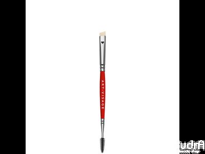 ART VISAGE Кисть # 14 Двойная (скошенная+щетка) by SERGEY TURCHANINOV | Арт Визаж