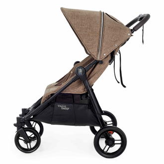 Коляска прогулочная для двойни Valco Baby Slim Twin Cappuccino