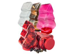 Банка  с крышкой, арт. Ёлка