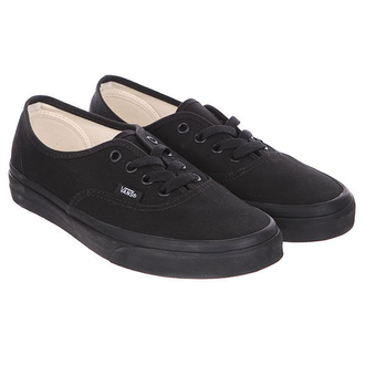 Кеды Vans Authentic Черные полностью (40-44) Арт. 009М