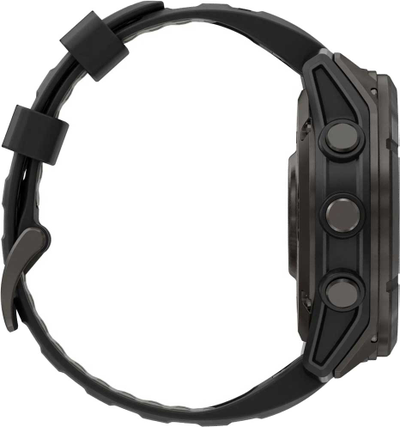 Часы Garmin Fenix 8 Pro — 51 мм MicroLED Sapphire Carbon Gray DLC Titanium Black / Pebble Gray