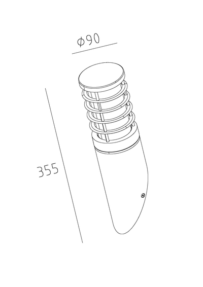 Садово-парковый светильник серии BRISBANE 61831