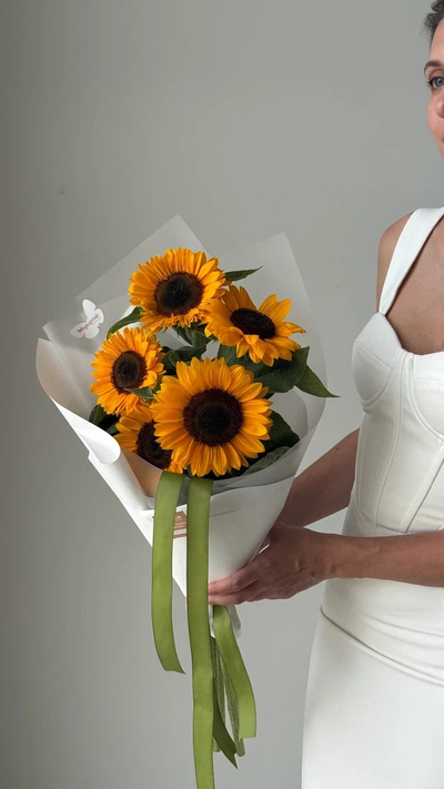 Моно букет цветов № 562