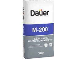 Сухая монтажно-кладочная смесь М-200 DAUER 50кг