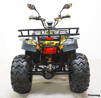 Квадроцикл GreenCamel Sahara AWD 4*4 (60V 2*2kW R10 alum Дифференциал) зеленый