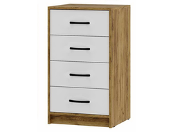 КОМОД &quot;МИЯ&quot; (крафт,белый), 484*838*441