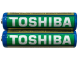 14904530593441 Батарейка Toshiba R03 AAA Shrink 2 Heavy Duty 1.5V , 4шт/уп.