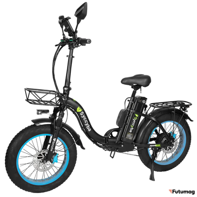 Электровелосипед SYCCYBA F11 синий