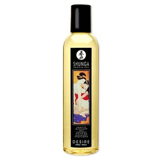 Возбуждающее массажное масло с ароматом ванили Desire - 250 мл. Производитель: Shunga, Канада