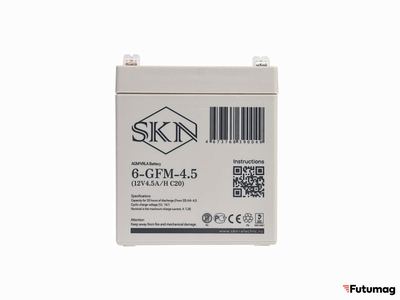 Аккумулятор для ИБП SKN 6-GFM-4.5 (12V4.5Ah C20)