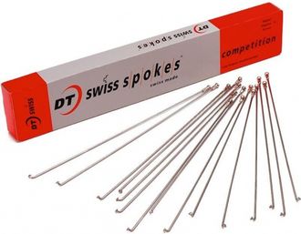 Спица DT Swiss Competition 2.0/1.5, без ниппеля, 295 мм, серебр.
