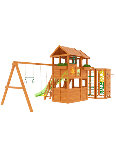 Детская площадка IgraGrad Клубный домик 2 с WorkOut